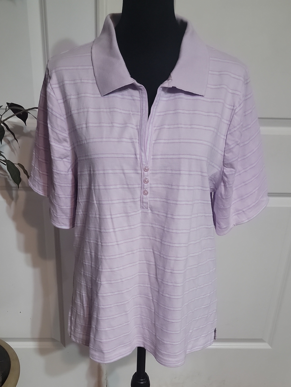 High Sierra Lavender Short-Sleeve Polo